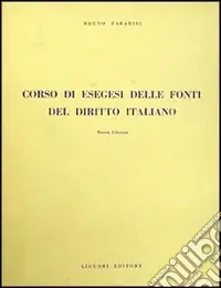Prezzo Di Fabbrica Corso di esegesi delle fonti del diritto italiano