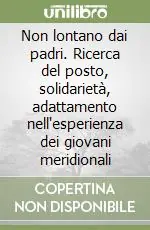 Non lontano dai padri. Ricerca del posto, solidarietà, adattamento nell‘esperienza dei giovani meridionali Solo Oggi