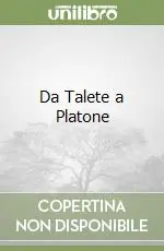 Da Talete a Platone Professionale