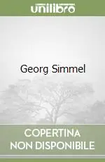 Georg Simmel Must-Have