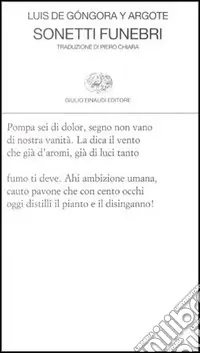 Sonetti funebri e altre composizioni Ordina Subito