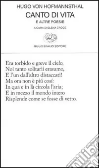 Compra Adesso Canto di vita e altre poesie