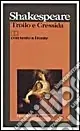 Troilo e Cressida. Testo originale a fronte Ultima Occasione
