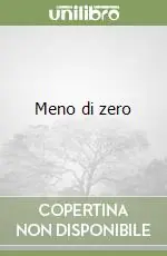 Novità Meno di zero