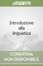 Promozione Introduzione alla linguistica