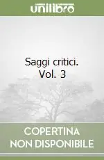 Professionale Saggi critici. Vol. 3