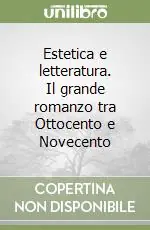 Offerta Speciale Estetica e letteratura. Il grande romanzo tra Ottocento e Novecento