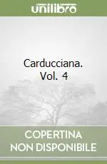 Carducciana. Vol. 4 Compra Online