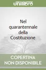 Prezzo Di Fabbrica Nel quarantennale della Costituzione