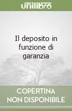 Spedito Oggi Il deposito in funzione di garanzia