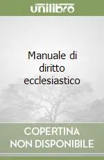 Manuale di diritto ecclesiastico Vendita Finale