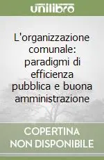 Popolare L‘organizzazione comunale paradigmi di efficienza pubblica e buona amministrazione