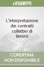 Vendita Finale L‘interpretazione dei contratti collettivi di lavoro