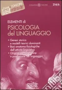 Elementi di psicologia del linguaggio Sconto