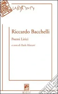 Poemi lirici Novità