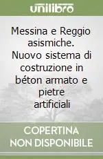 Messina e Reggio asismiche. Nuovo sistema di costruzione in béton armato e pietre artificiali Più Venduto