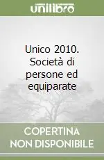 Subito Disponibile Unico 2010. Società di persone ed equiparate