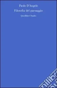 Filosofia del paesaggio Promozione Esclusiva