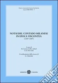 Notai del contado milanese in epoca viscontea Pagamento Sicuro