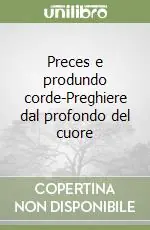 Professionale Preces e produndo corde-Preghiere dal profondo del cuore