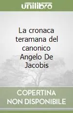 Di Tendenza La cronaca teramana del canonico Angelo De Jacobis