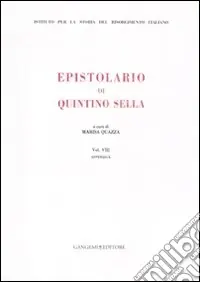 Offerta Speciale Epistolario. Vol. 8 Appendice