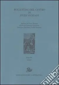Novità Bollettino del Centro di studi vichiani (2010). Vol. 40