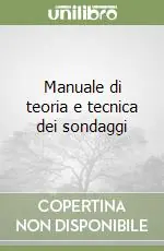 Compra Oggi Stesso Manuale di teoria e tecnica dei sondaggi