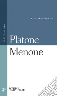 Menone. Testo greco a fronte Prezzo Conveniente
