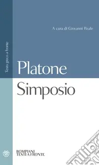 Simposio. Testo greco a fronte Vendita Finale