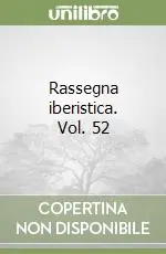 Promo Stagionale Rassegna iberistica. Vol. 52
