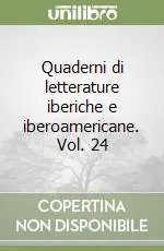 Prezzo Basso Quaderni di letterature iberiche e iberoamericane. Vol. 24