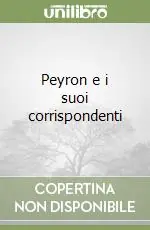 Economico Peyron e i suoi corrispondenti
