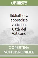 Direttamente Dal Produttore Bibliotheca apostolica vaticana. Città del Vaticano