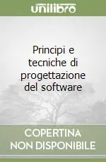 Principi e tecniche di progettazione del software Ordina Subito