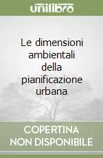Direttamente Dal Produttore Le dimensioni ambientali della pianificazione urbana