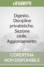 Digesto. Discipline privatistiche. Sezione civile. Aggiornamento Di Tendenza