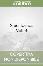 Studi baltici. Vol. 4 Professionale