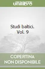 Promo Stagionale Studi baltici. Vol. 9