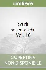Studi secenteschi. Vol. 16 Prezzo Di Fabbrica