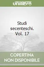 Studi secenteschi. Vol. 17 Economico