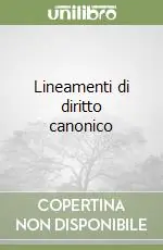 Lineamenti di diritto canonico Novità