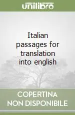 Promozione Esclusiva Italian passages for translation into english