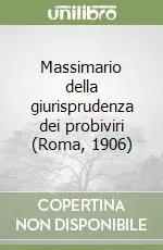 Massimario della giurisprudenza dei probiviri (Roma, 1906) Spedizione Espresso