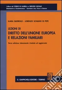Bestseller Lezioni di diritto dell‘Unione Europea e relazioni familiari