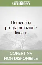 Elementi di programmazione lineare Quantità Limitata