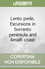 Lento pede. Excursions in Sorrento peninsula and Amalfi coast Quantità Limitata