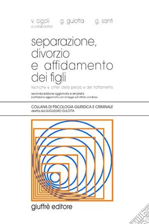 Separazione divorzio e affidamento dei figli Acquista Ora