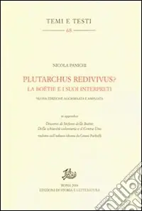 Plutarchus redivivus? Acquista Ora