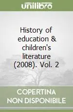 Ordina Subito History of education & children‘s literature (2008). Vol. 2